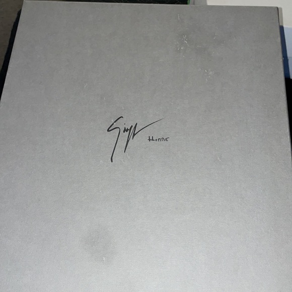 Authentic Giuseppe Zanotti Red Leather London  SZ 45 US 10.5 - Picture 2 of 8